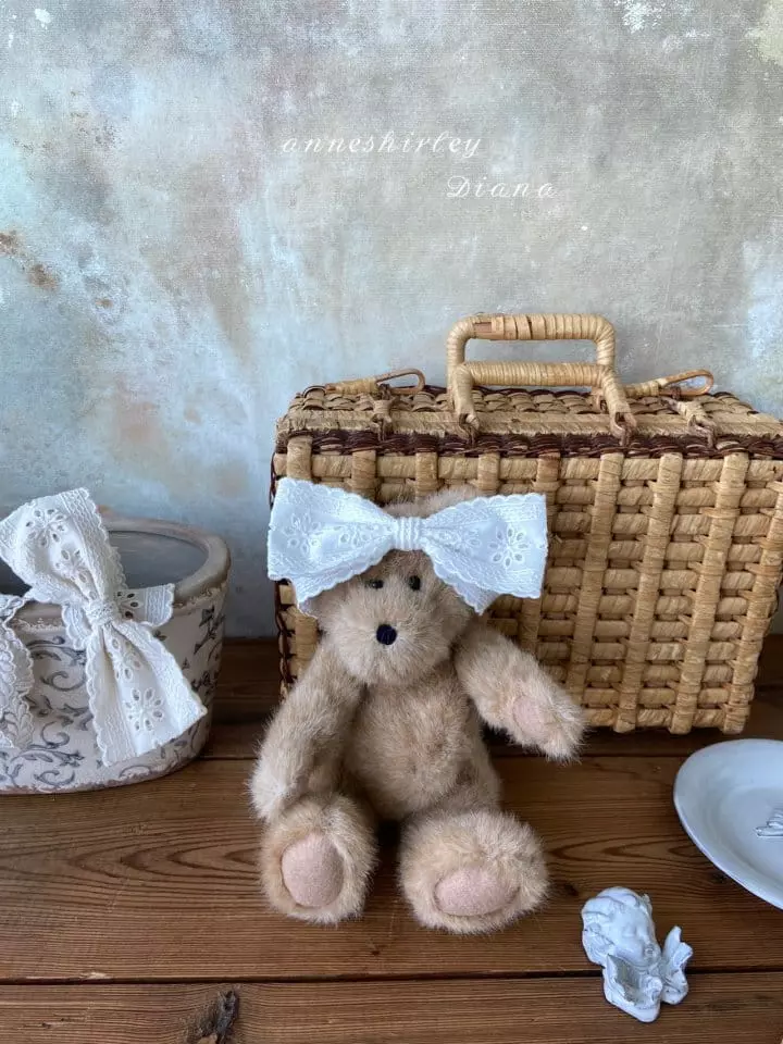 Anne Shirley - Korean Baby Fashion - #babyoutfit - Lace Natural Hairband - 12