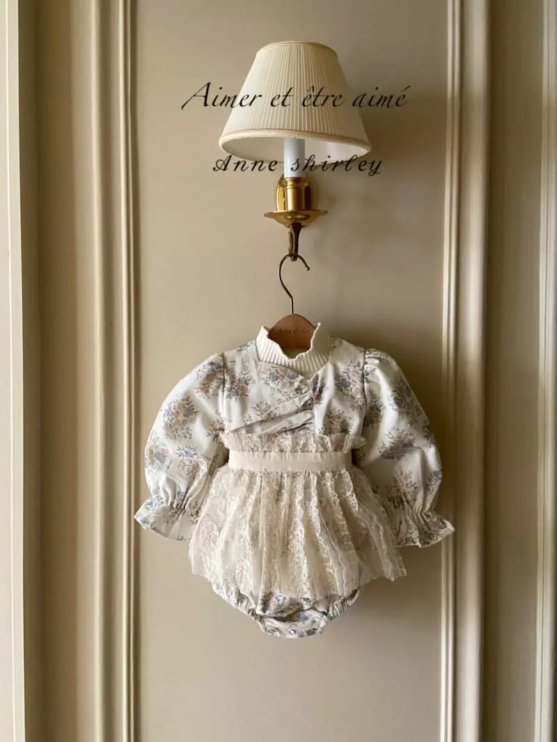 Anne Shirley - Korean Baby Fashion - #babywear - Lace Wrap Apron - 2