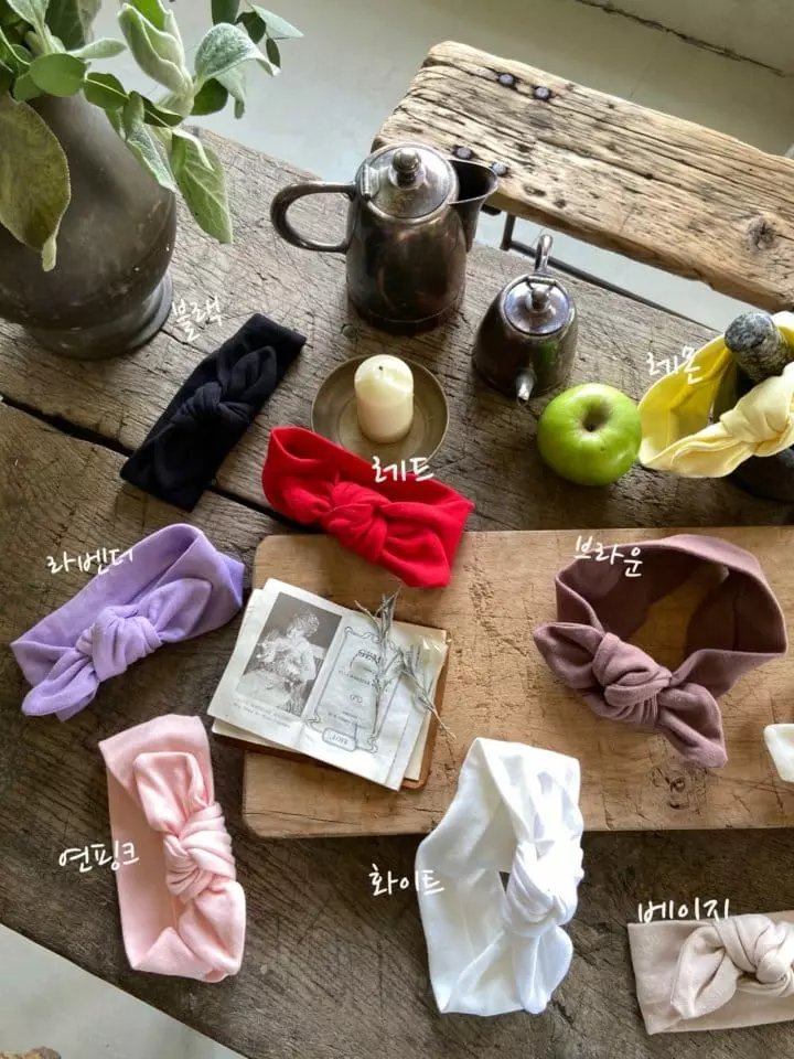 Anne Shirley - Korean Baby Fashion - #babywear - Ribbon Hairband - 12