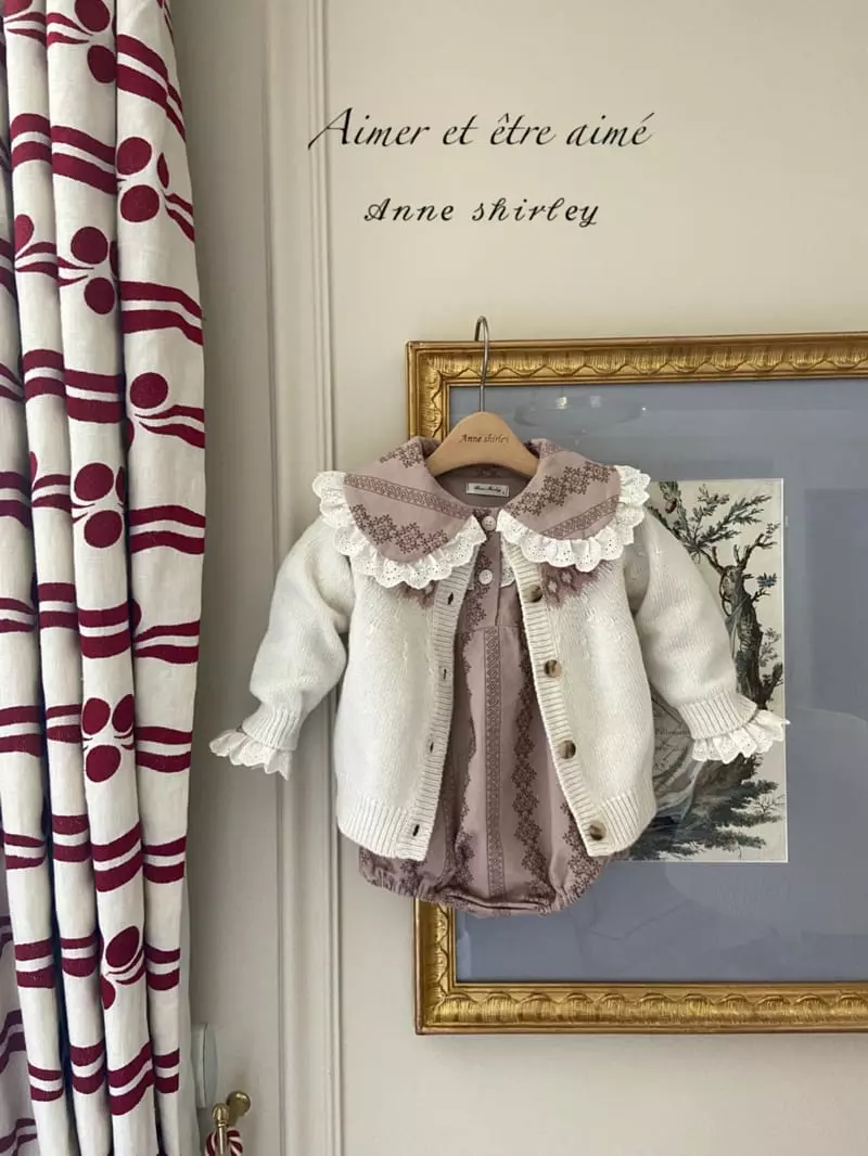 Anne Shirley - Korean Baby Fashion - #onlinebabyboutique - Vintage Cardigan - 8