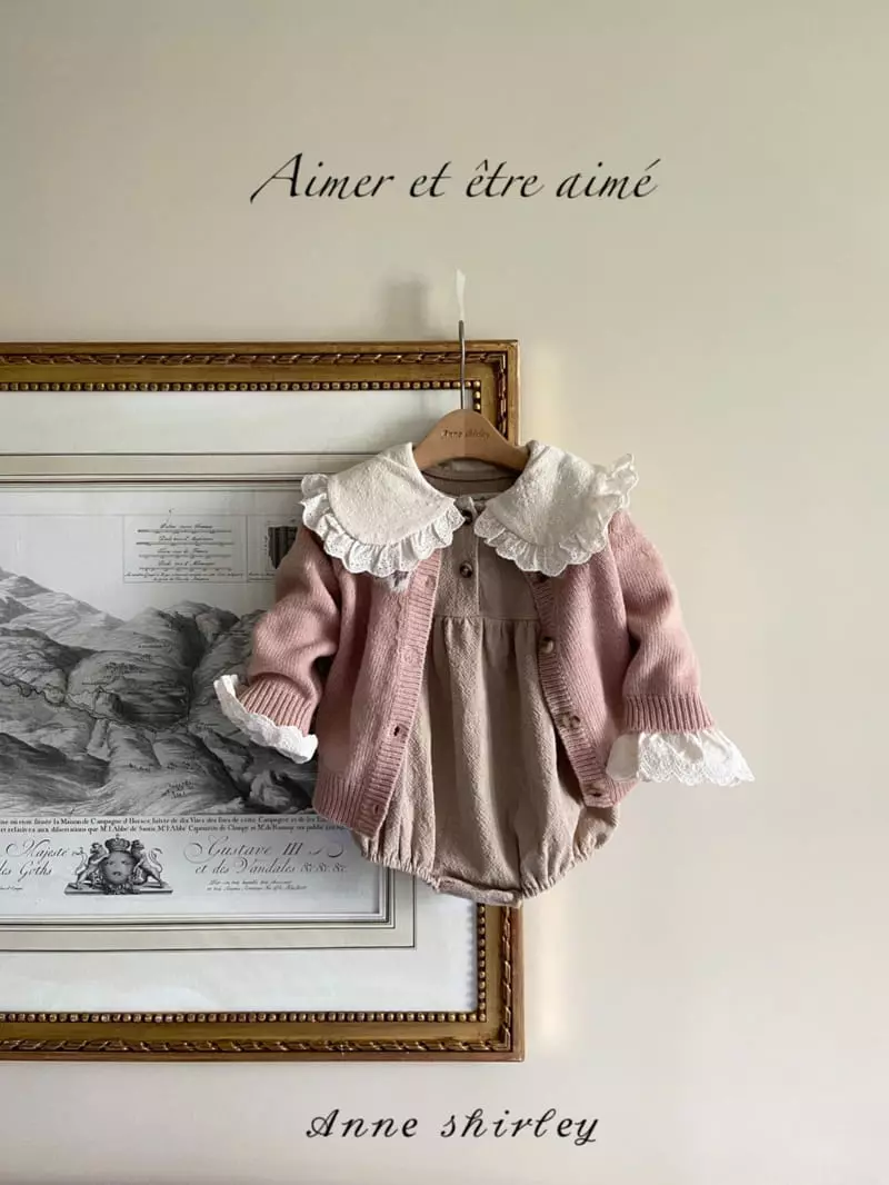 Anne Shirley - Korean Baby Fashion - #onlinebabyboutique - Ivy Collar Bodysuit - 5