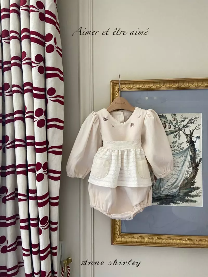 Anne Shirley - Korean Baby Fashion - #onlinebabyshop - Stephanie Bodysuit - 8