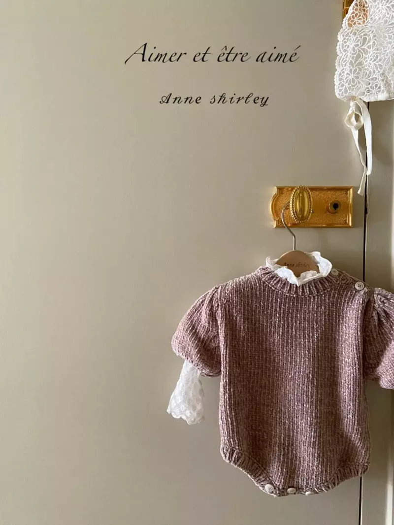 Anne Shirley - Korean Baby Fashion - #onlinebabyshop - Lace Turtleneck