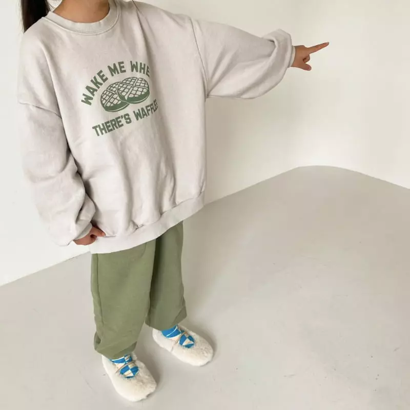 Apfel - Korean Children Fashion - #Kfashion4kids - Waffle Sweatshirt - 3