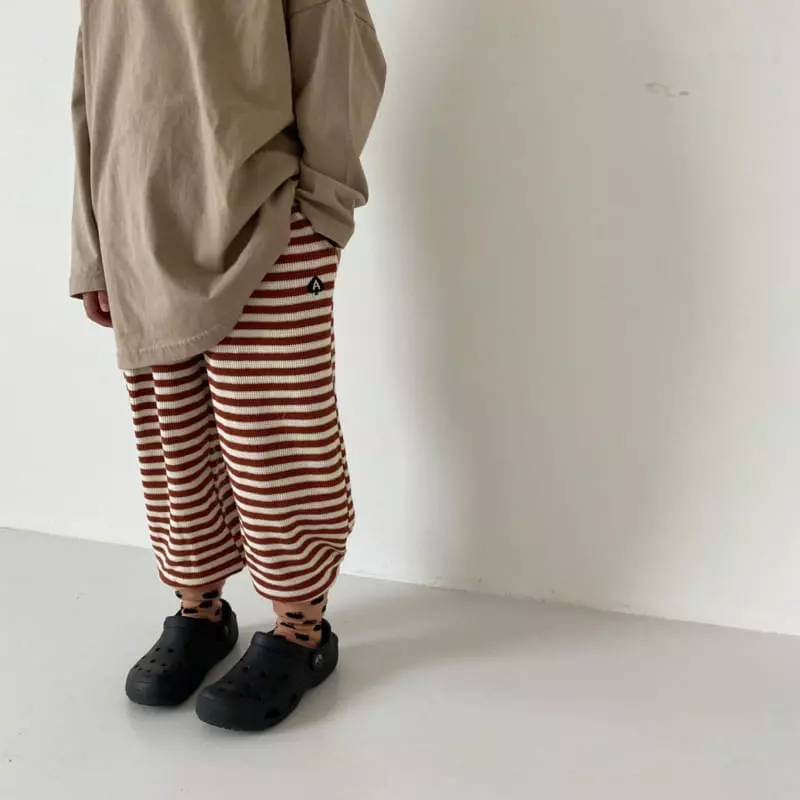 Apfel - Korean Children Fashion - #Kfashion4kids - Choco Waffle Pants - 9