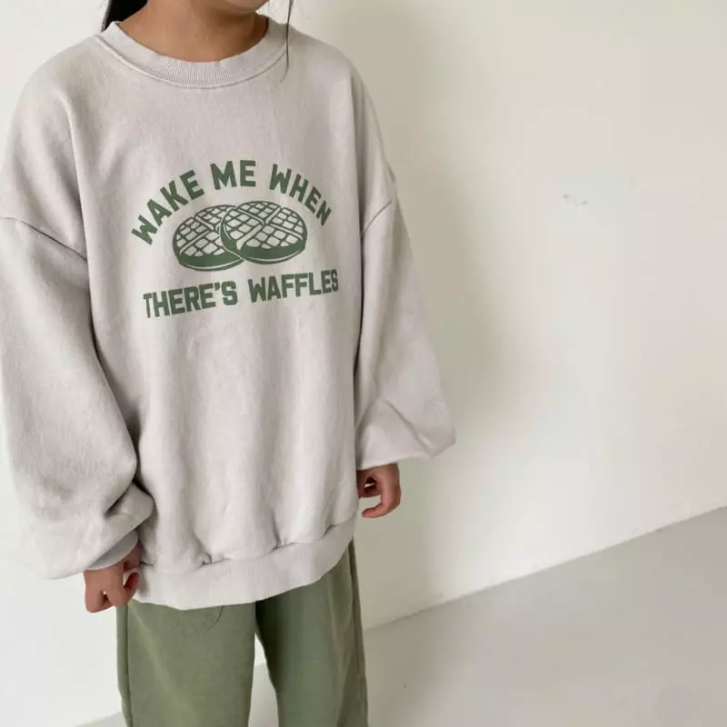 Apfel - Korean Children Fashion - #childofig - Waffle Sweatshirt - 8