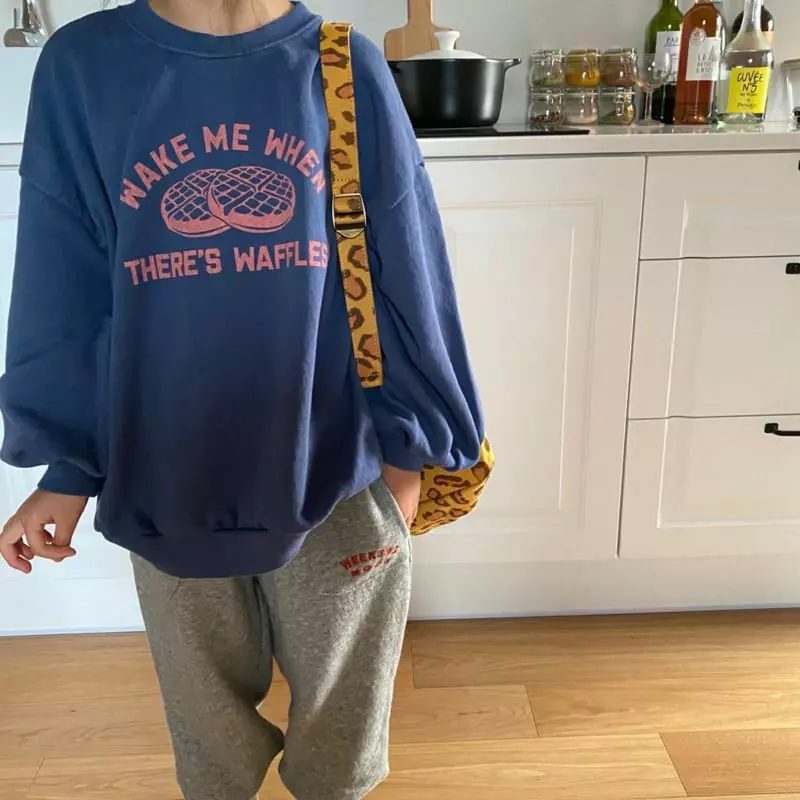 Apfel - Korean Children Fashion - #designkidswear - Waffle Sweatshirt - 11
