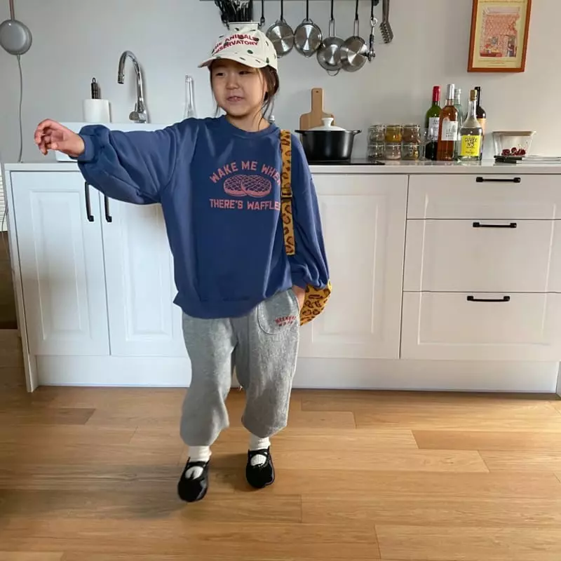 Apfel - Korean Children Fashion - #discoveringself - Waffle Sweatshirt - 12