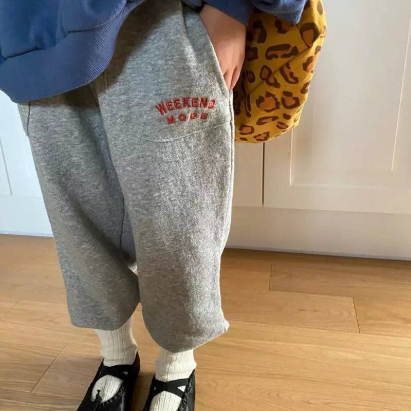 Apfel - Korean Children Fashion - #kidsstore - Weekend Pants - 6