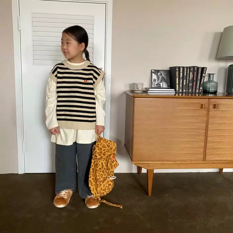 Apfel - Korean Children Fashion - #prettylittlegirls - Well Knit Vest - 3