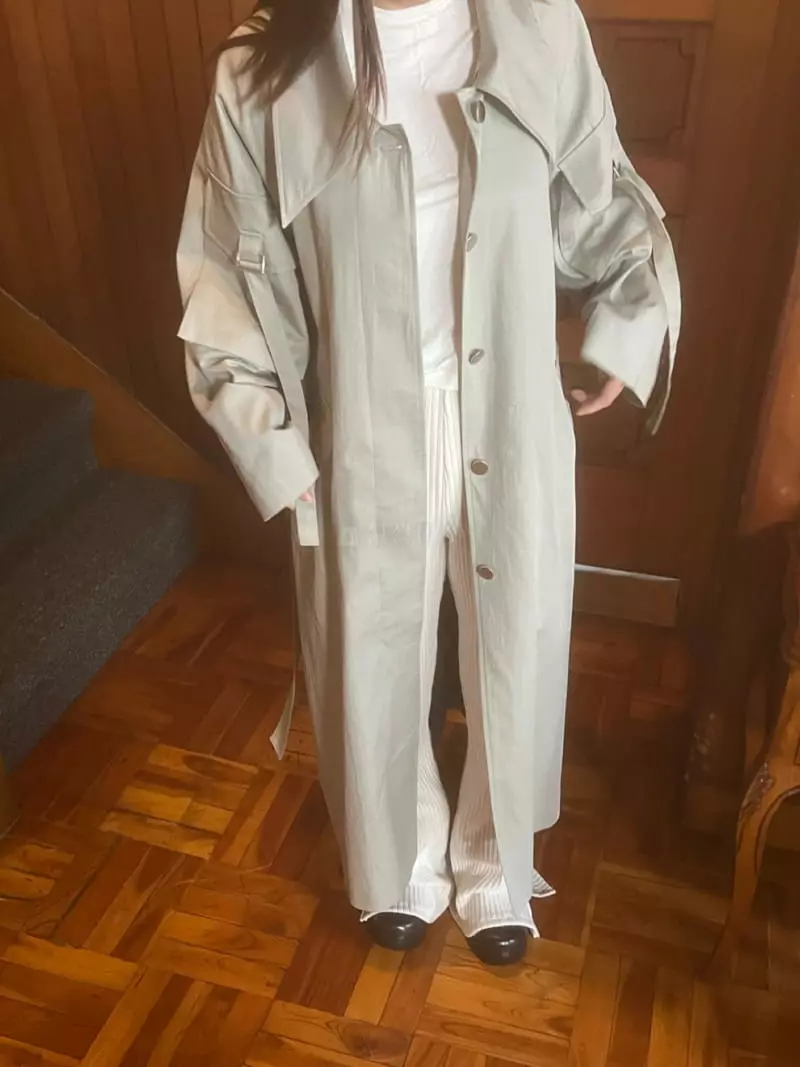 Arr - Korean Women Fashion - #momslook - Pocket Coat - 2