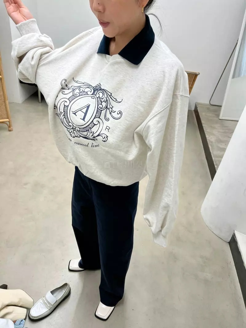 Arr - Korean Women Fashion - #momslook - Arr Sweatshirt - 10