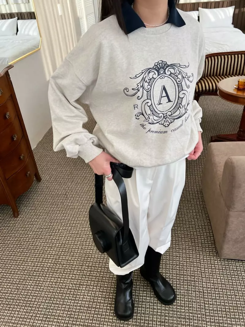 Arr - Korean Women Fashion - #momslook - Arr Sweatshirt - 6