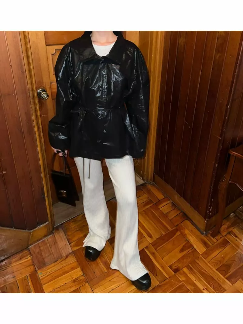 Arr - Korean Women Fashion - #momslook - Slit Rib Pants - 10