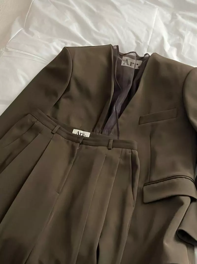 Arr - Korean Women Fashion - #restrostyle - French Jacket - 2