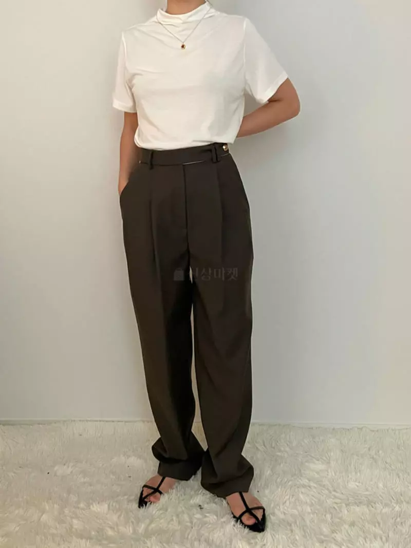 Arr - Korean Women Fashion - #womensfashion - Melvern Pants - 6