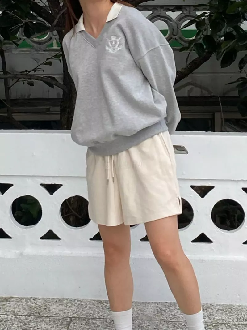 Arr - Korean Women Fashion - #momslook - Mark Sweatshirt - 4