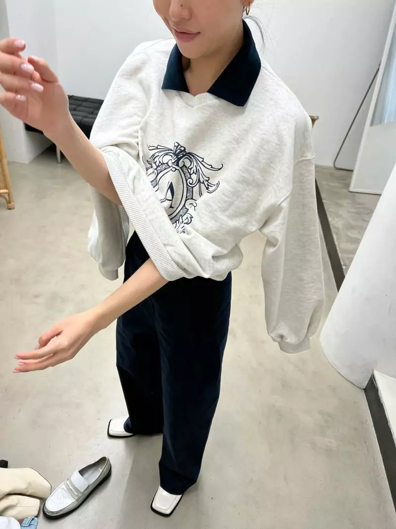 Arr - Korean Women Fashion - #womensfashion - Arr Sweatshirt - 11