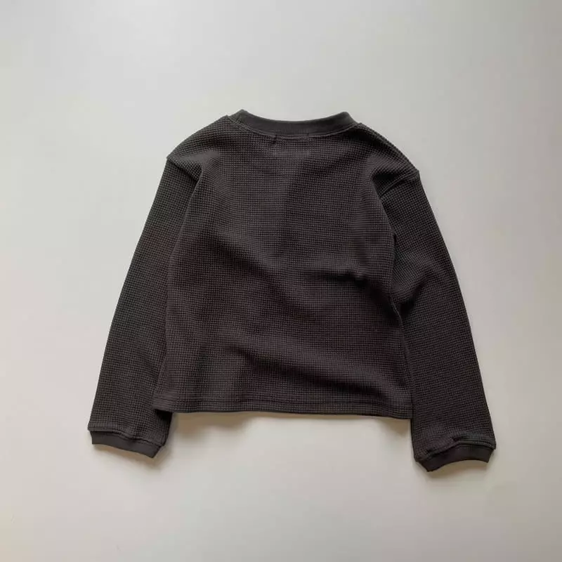 Ask Me Anything - Korean Children Fashion - #Kfashion4kids - Long Waffle Tee - 8