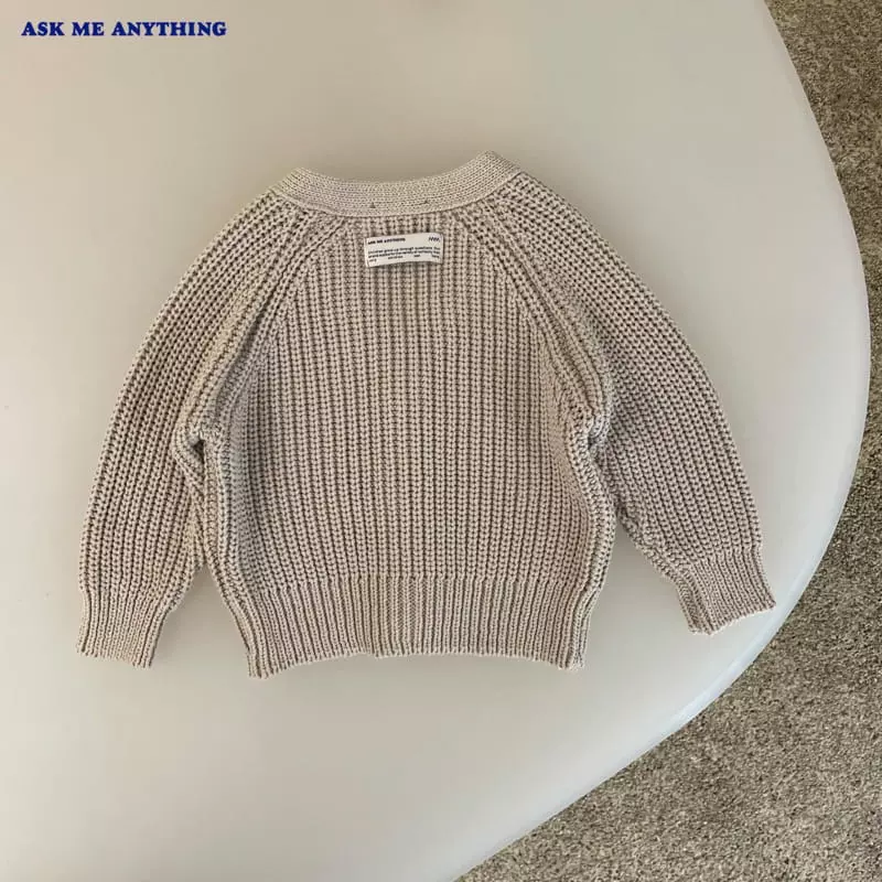 Ask Me Anything - Korean Children Fashion - #childofig - Hazi Cardigan - 5