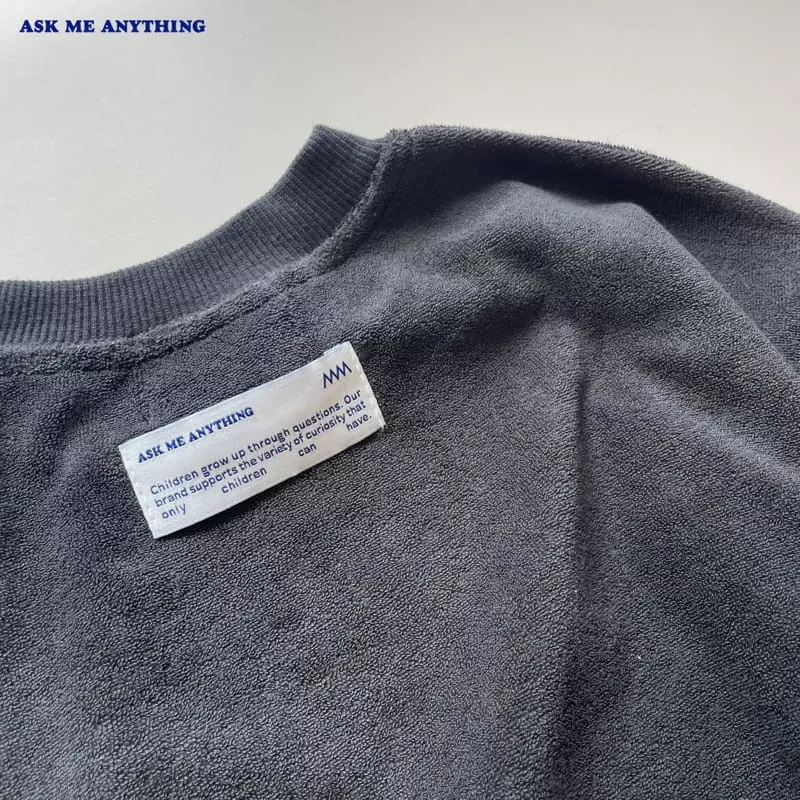 Ask Me Anything - Korean Children Fashion - #childofig - Tery Sweatshirt - 12
