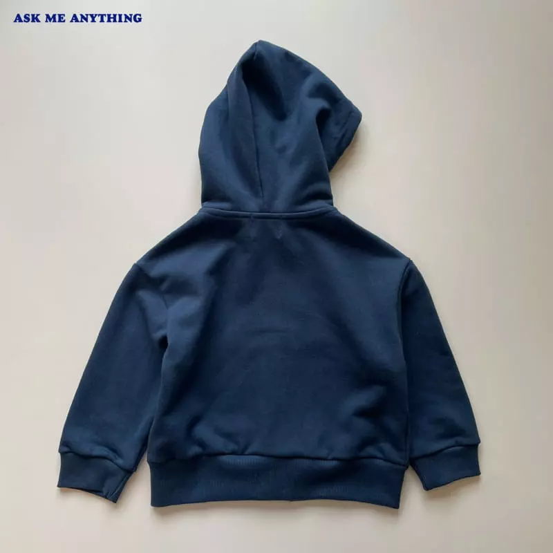 Ask Me Anything - Korean Children Fashion - #childofig - Crew Hoody Zip-up - 10