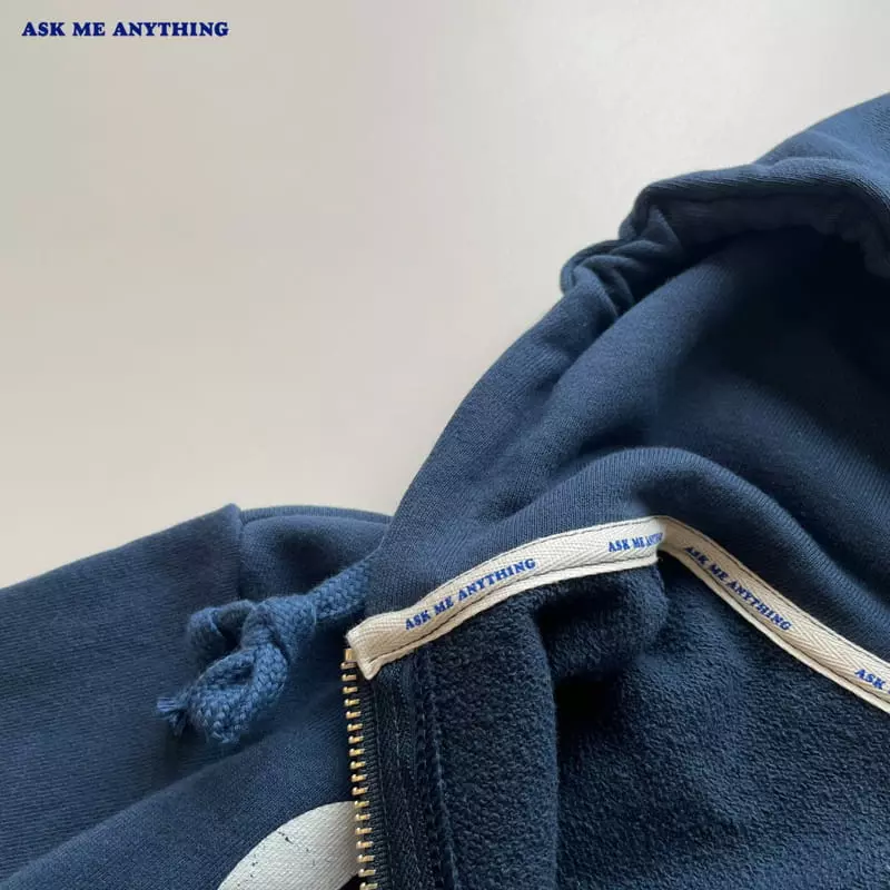 Ask Me Anything - Korean Children Fashion - #childofig - Crew Hoody Zip-up - 9