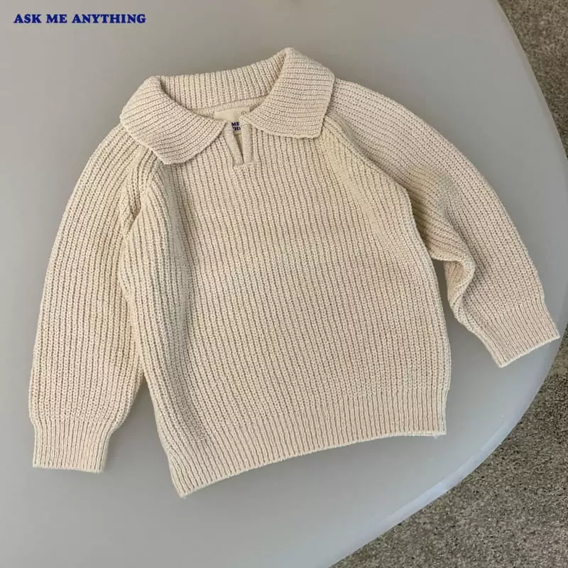Ask Me Anything - Korean Children Fashion - #childrensboutique - Coming Knit Top Bottom Set - 9