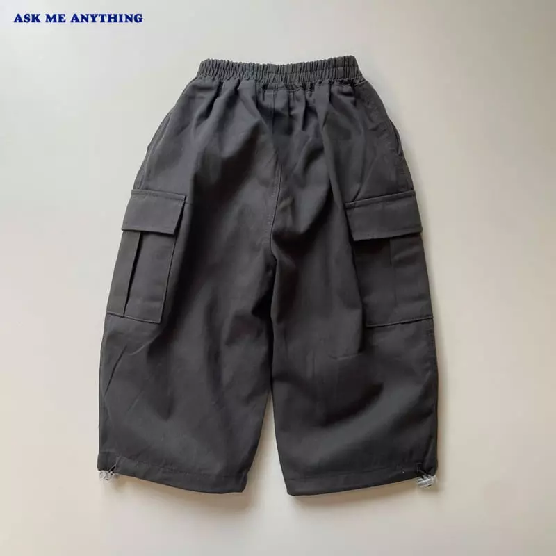 Ask Me Anything - Korean Children Fashion - #childrensboutique - Double Cargo Pants - 5