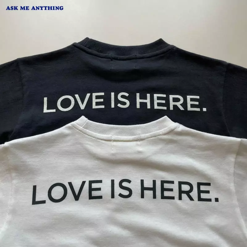Ask Me Anything - Korean Children Fashion - #childrensboutique - Love Is Tee - 2