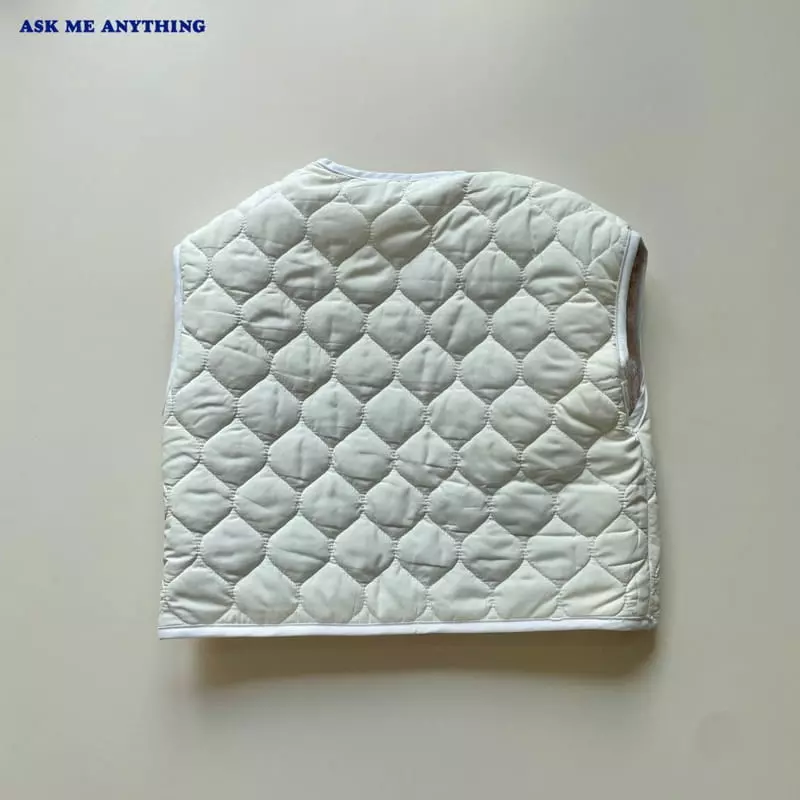 Ask Me Anything - Korean Children Fashion - #designkidswear - Paisely Reversible Vest - 11