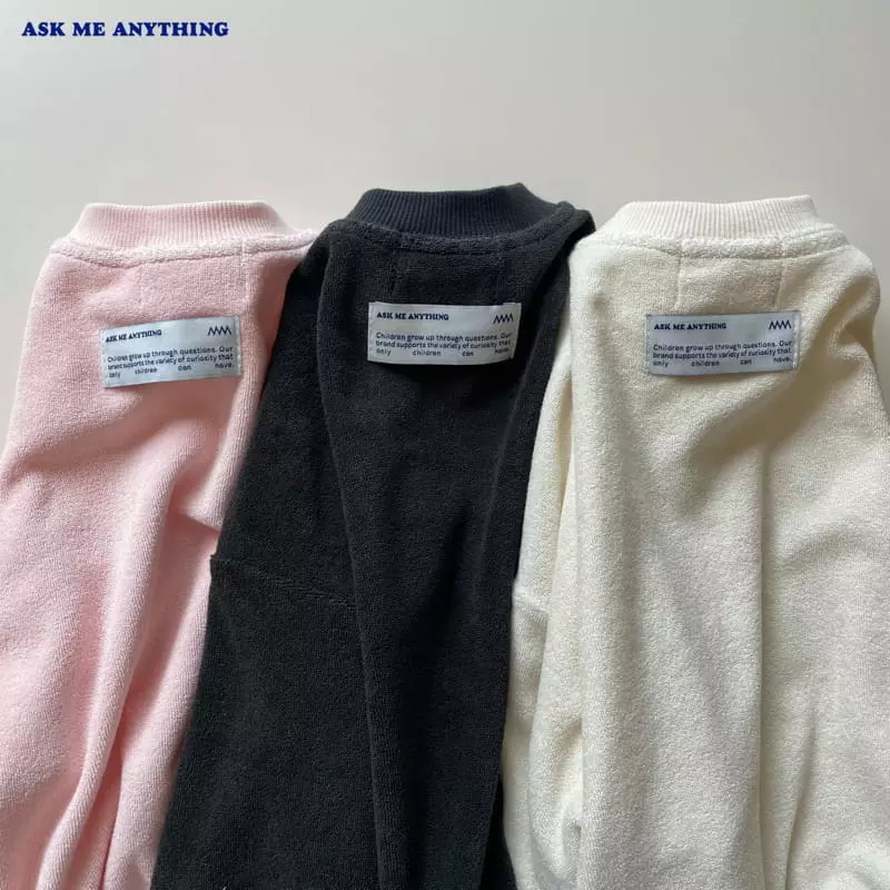 Ask Me Anything - Korean Children Fashion - #fashionkids - Tery Sweatshirt - 4