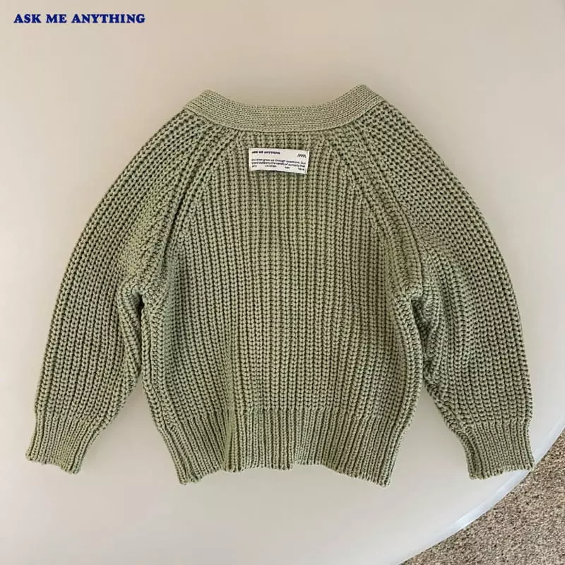 Ask Me Anything - Korean Children Fashion - #kidsstore - Hazi Cardigan - 11