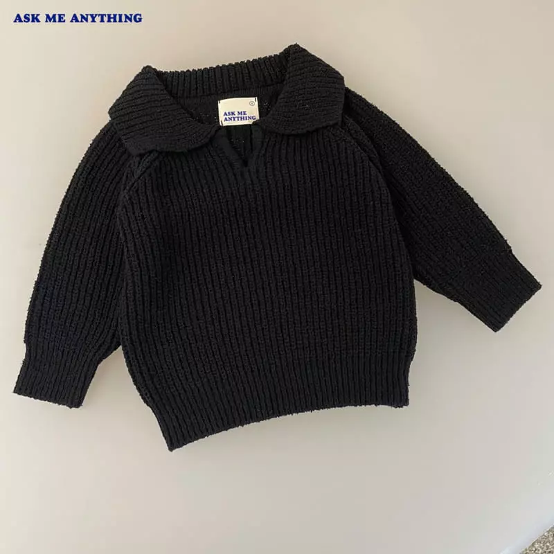 Ask Me Anything - Korean Children Fashion - #magicofchildhood - Coming Knit Top Bottom Set - 2