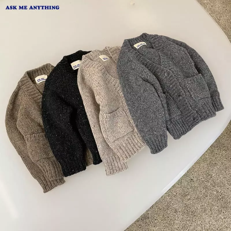Ask Me Anything - Korean Children Fashion - #magicofchildhood - Neff Wool Cardigan
