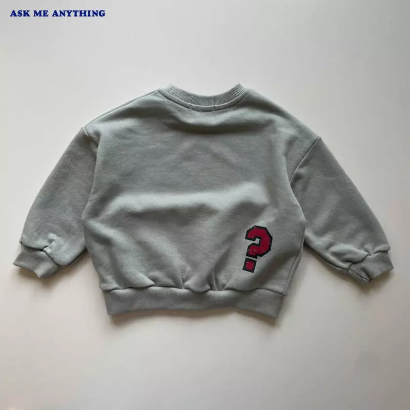 Ask Me Anything - Korean Children Fashion - #magicofchildhood - Ask Sweatshirt - 8