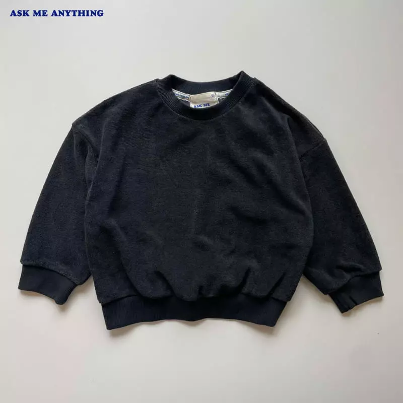 Ask Me Anything - Korean Children Fashion - #minifashionista - Tery Sweatshirt - 10