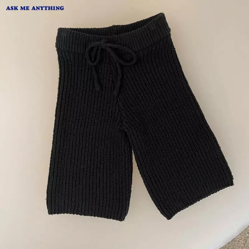 Ask Me Anything - Korean Children Fashion - #minifashionista - Coming Knit Top Bottom Set - 4