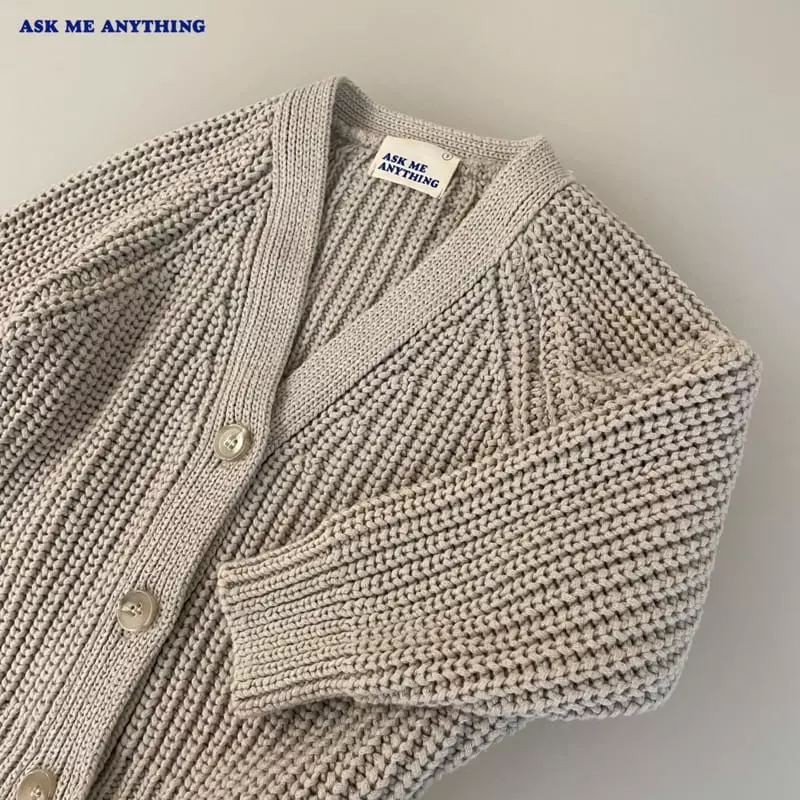 Ask Me Anything - Korean Children Fashion - #toddlerclothing - Hazi Cardigan - 4
