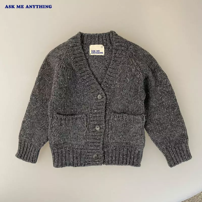 Ask Me Anything - Korean Children Fashion - #prettylittlegirls - Neff Wool Cardigan - 4