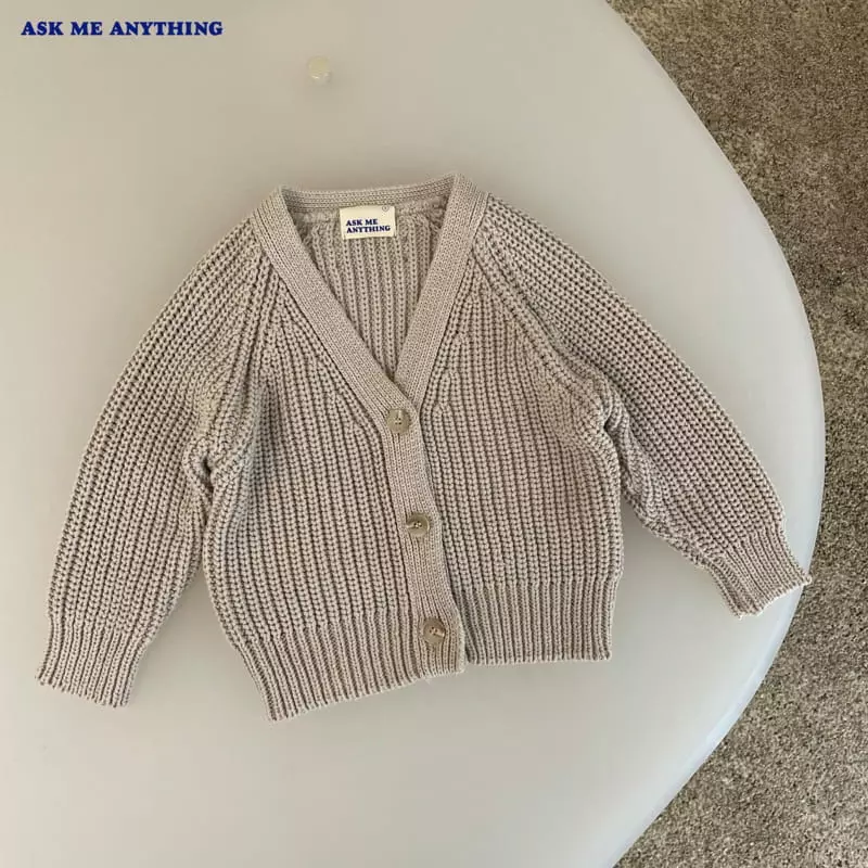 Ask Me Anything - Korean Children Fashion - #toddlerclothing - Hazi Cardigan - 3