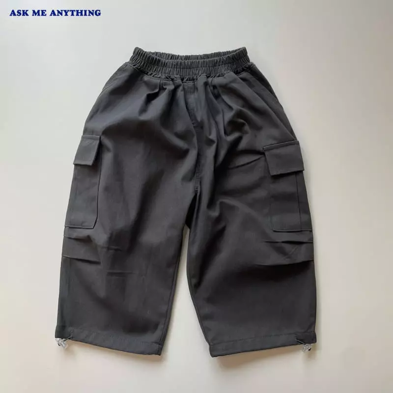 Ask Me Anything - Korean Children Fashion - #toddlerclothing - Double Cargo Pants - 2