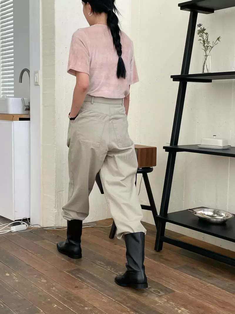 Atmosphere - Korean Women Fashion - #momslook - Modal Velvet Tee - 11