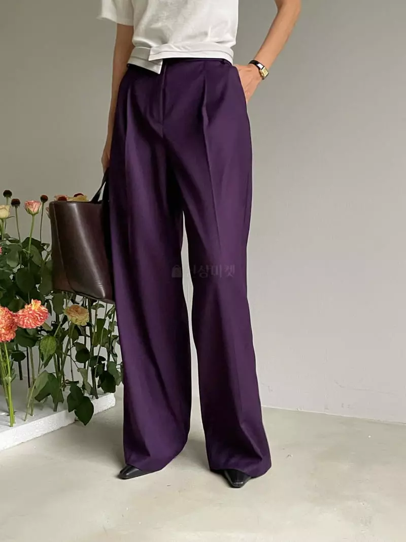 Atmosphere - Korean Women Fashion - #momslook - Gosi Pants - 8