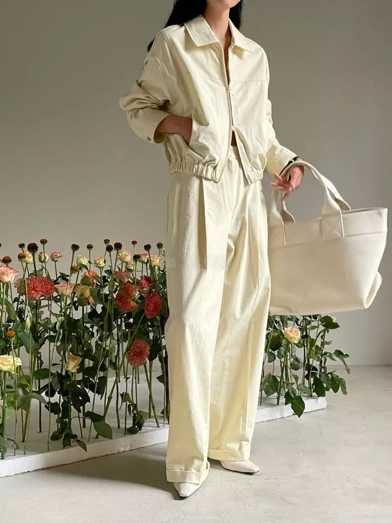 Atmosphere - Korean Women Fashion - #momslook - Bridge Cotton Pants - 9