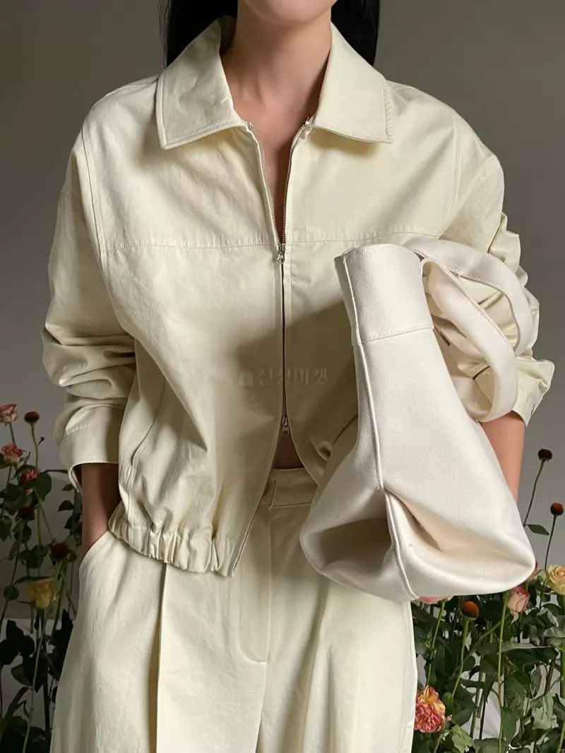 Atmosphere - Korean Women Fashion - #momslook - Bridge Cotton Jacket - 10