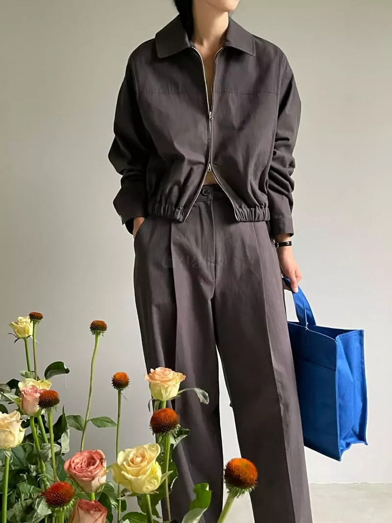 Atmosphere - Korean Women Fashion - #momslook - Bridge Cotton Jacket - 6