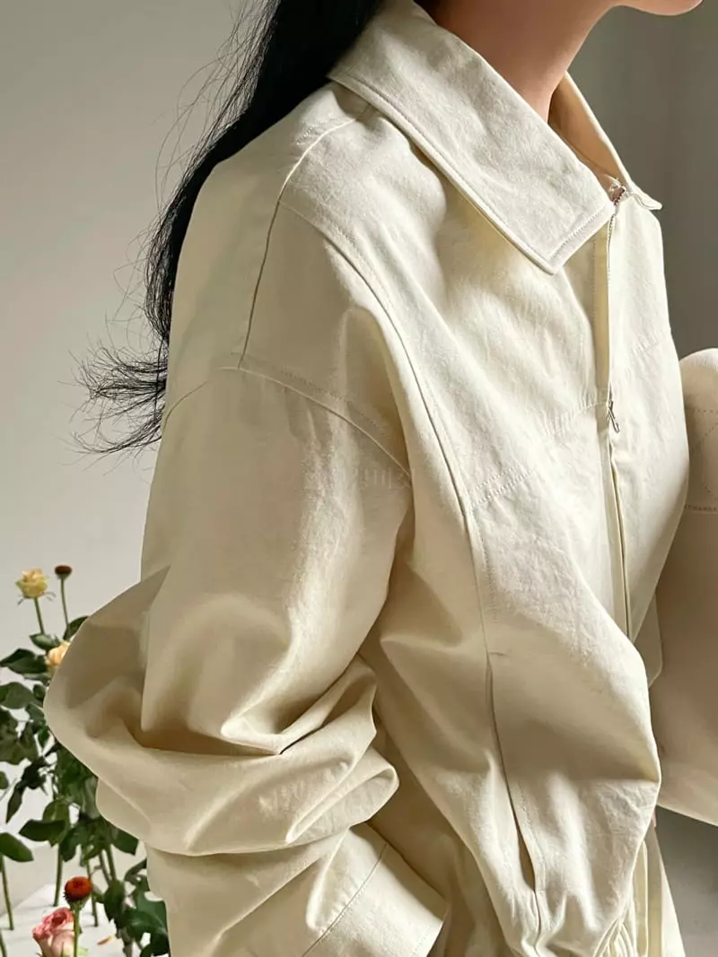 Atmosphere - Korean Women Fashion - #momslook - Bridge Cotton Jacket - 8