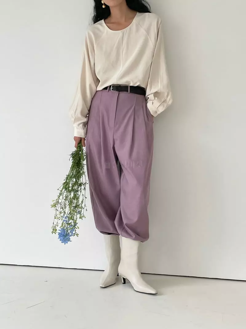 Atmosphere - Korean Women Fashion - #vintagekidsstyle - Cold Pants - 4