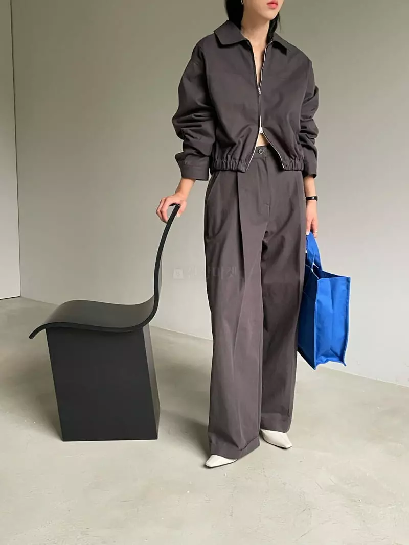 Atmosphere - Korean Women Fashion - #pursuepretty - Bridge Cotton Pants